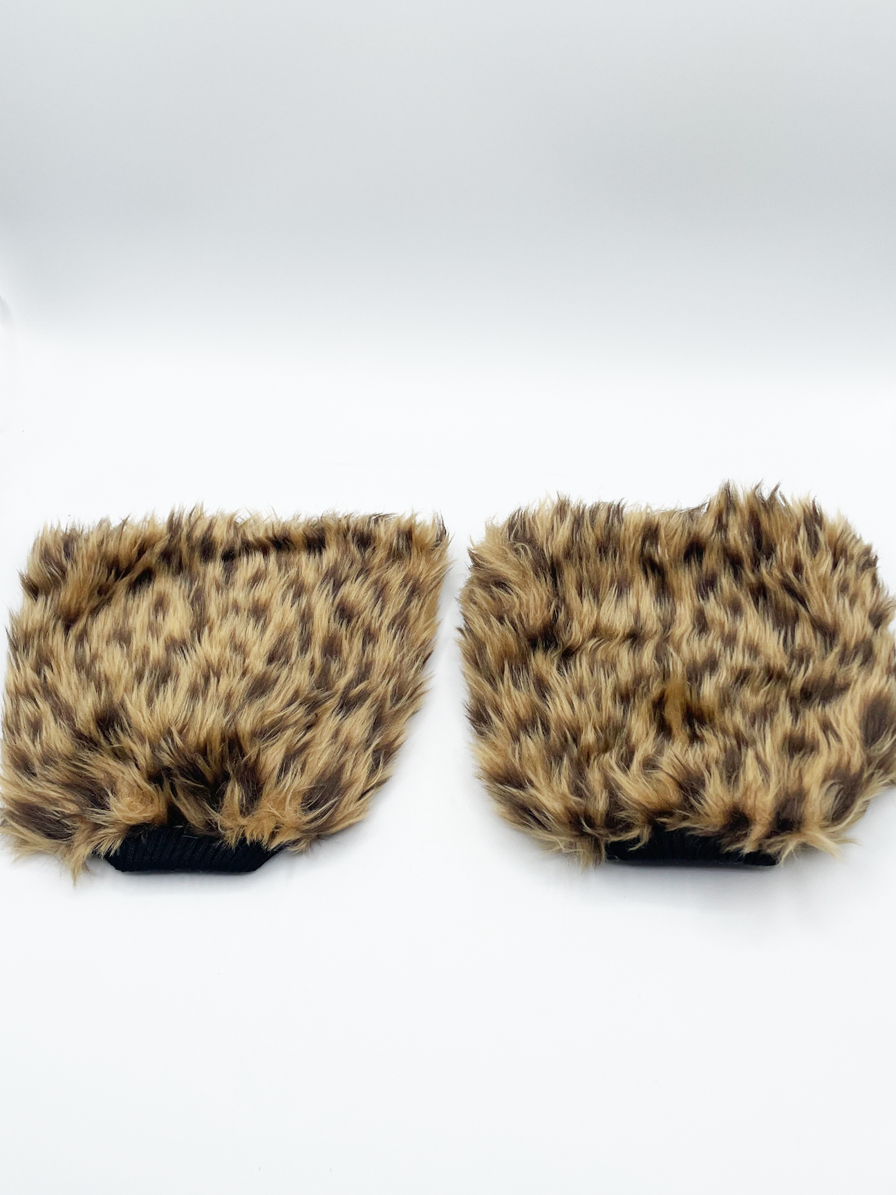 Faux Fur Boot Covers in Brown