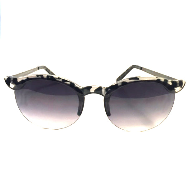 Grey Tortoise frame Cateye Sunglasses