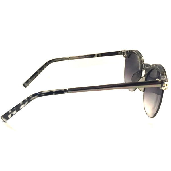 Grey Tortoise frame Cateye Sunglasses