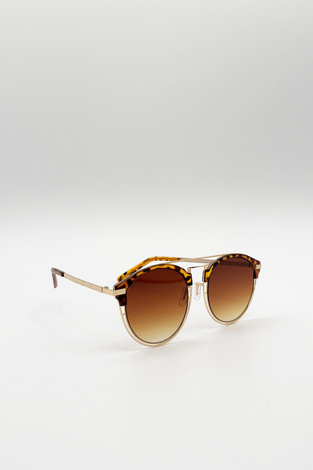 Brown Tortoise Sunglasses with Brown Lenses
