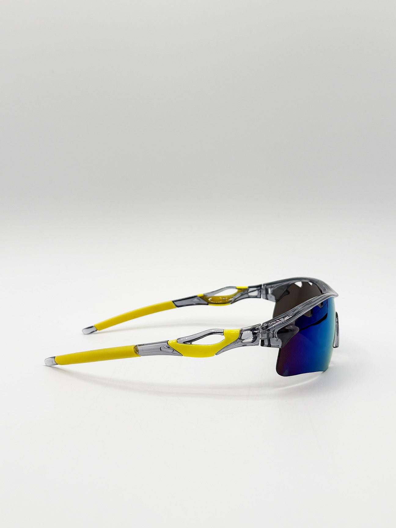 Outdoor Sport Racer Sunglasses in Multi Yellow