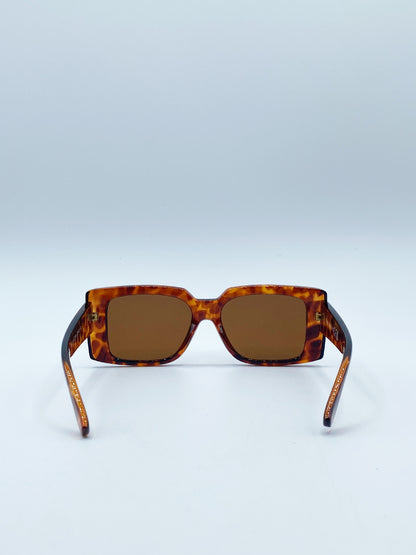 Oversized Square Frame in Tortoiseshell