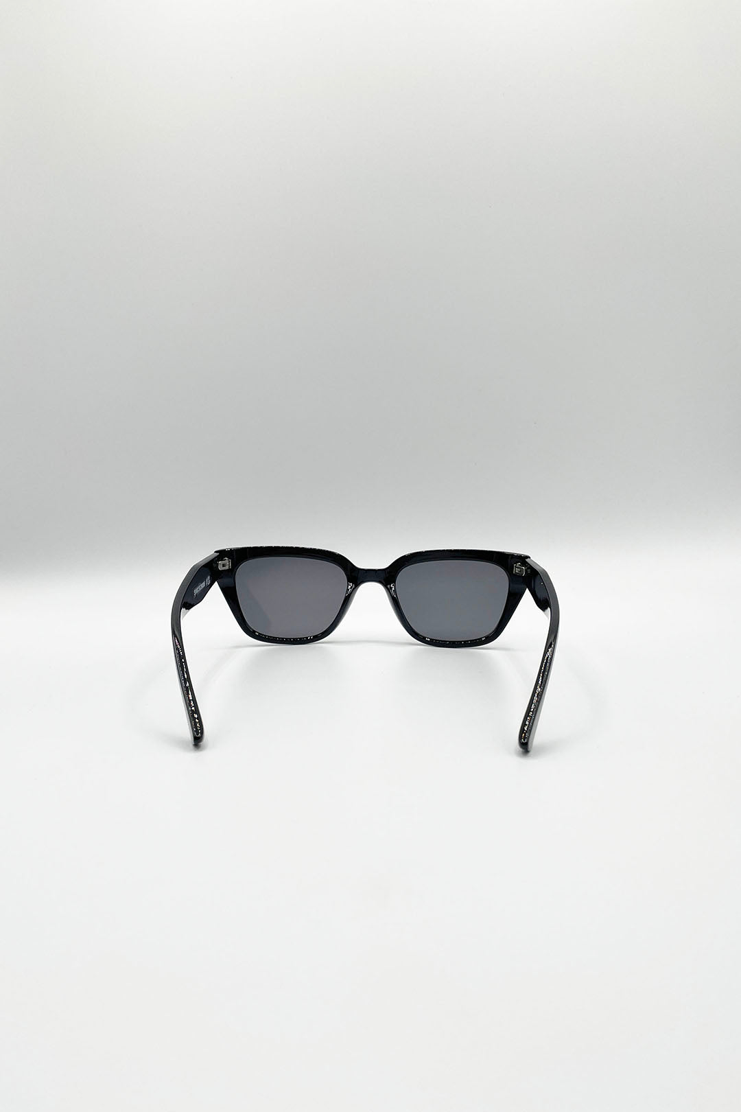 Classic Square Cat Eye Sunglasses In Black