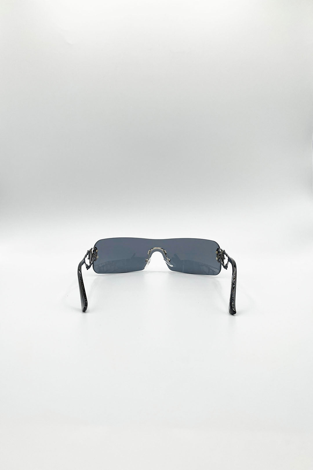 Flat Top Racer Rimless In Black