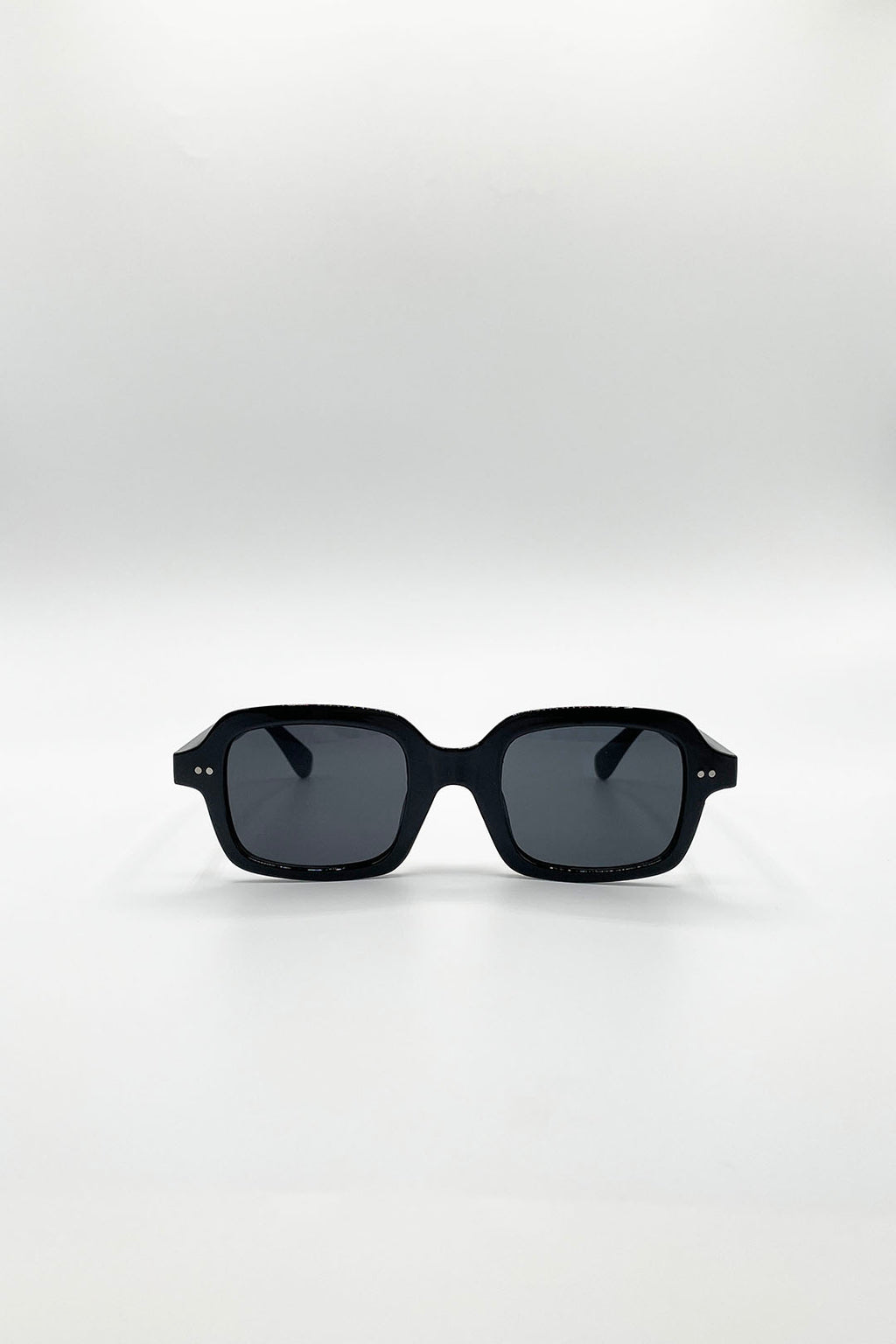 Bold Square Sunglasses In Black
