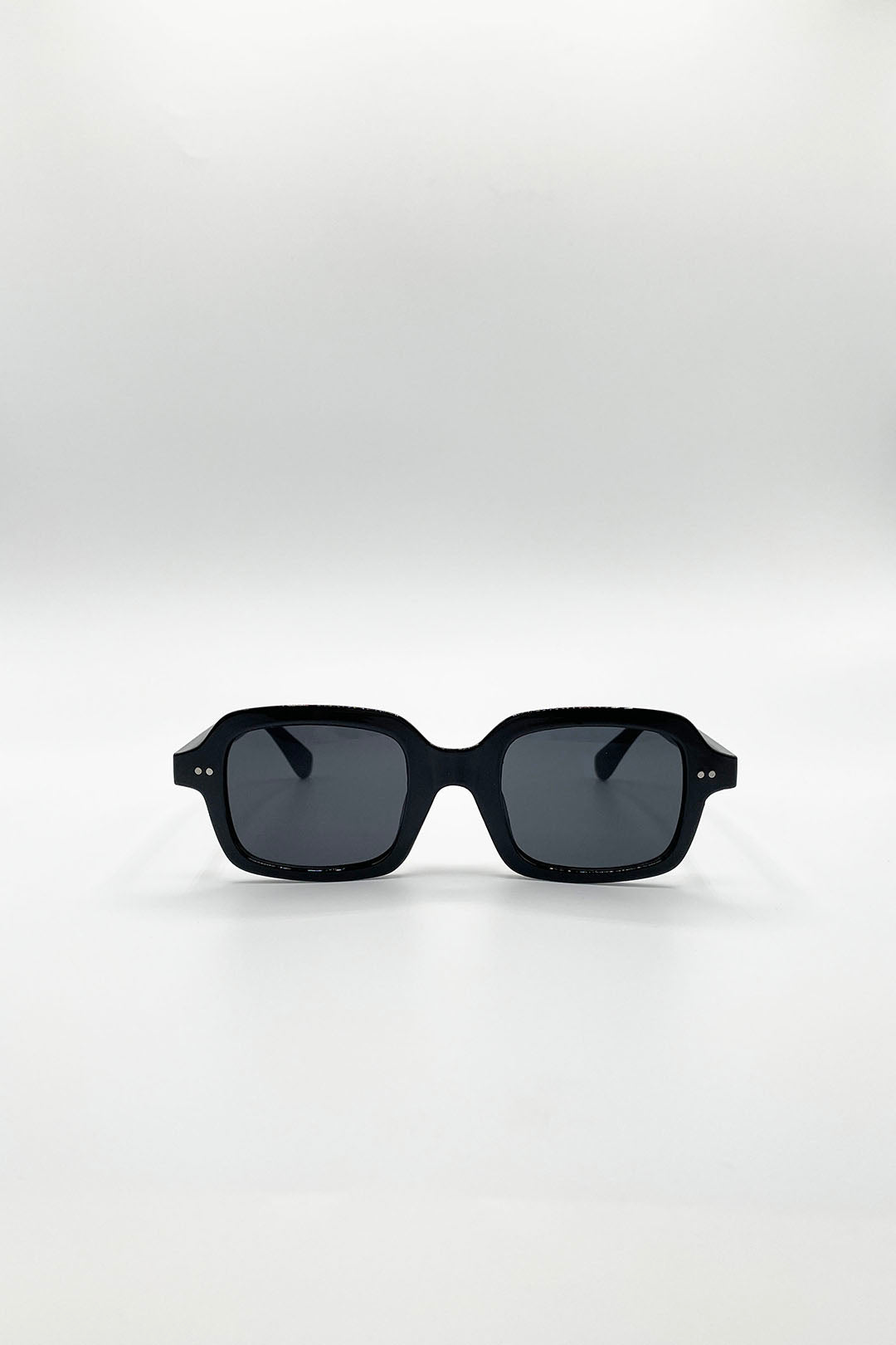 Bold Square Sunglasses In Black
