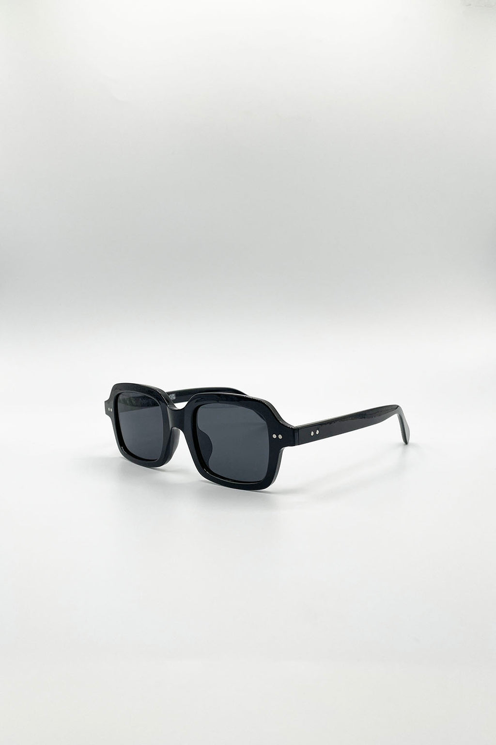 Bold Square Sunglasses In Black