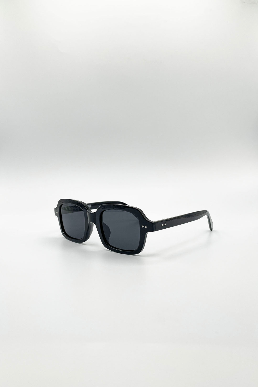Bold Square Sunglasses In Black
