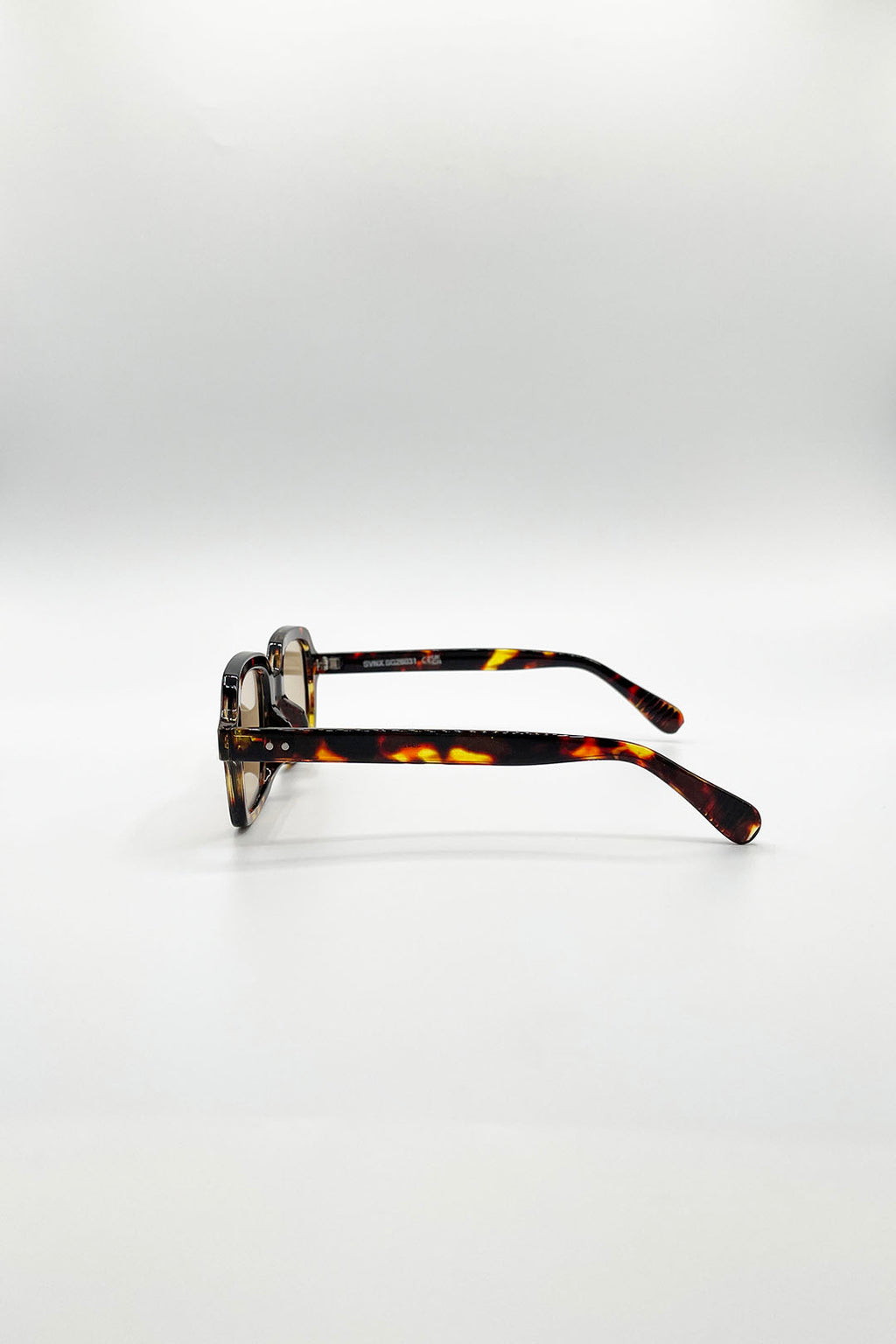 Bold Square Sunglasses In Tortoiseshell