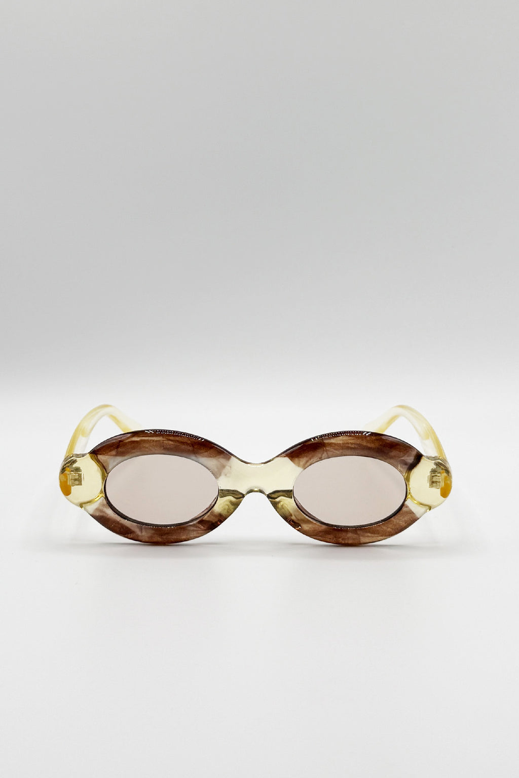 Bold Oval Sunglasses