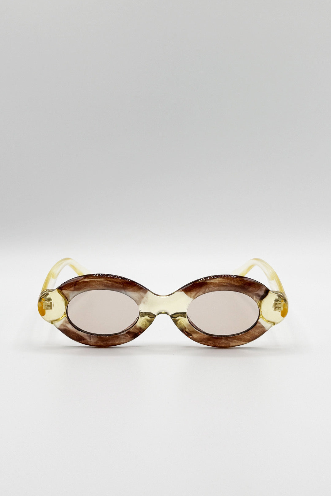 Bold Oval Sunglasses