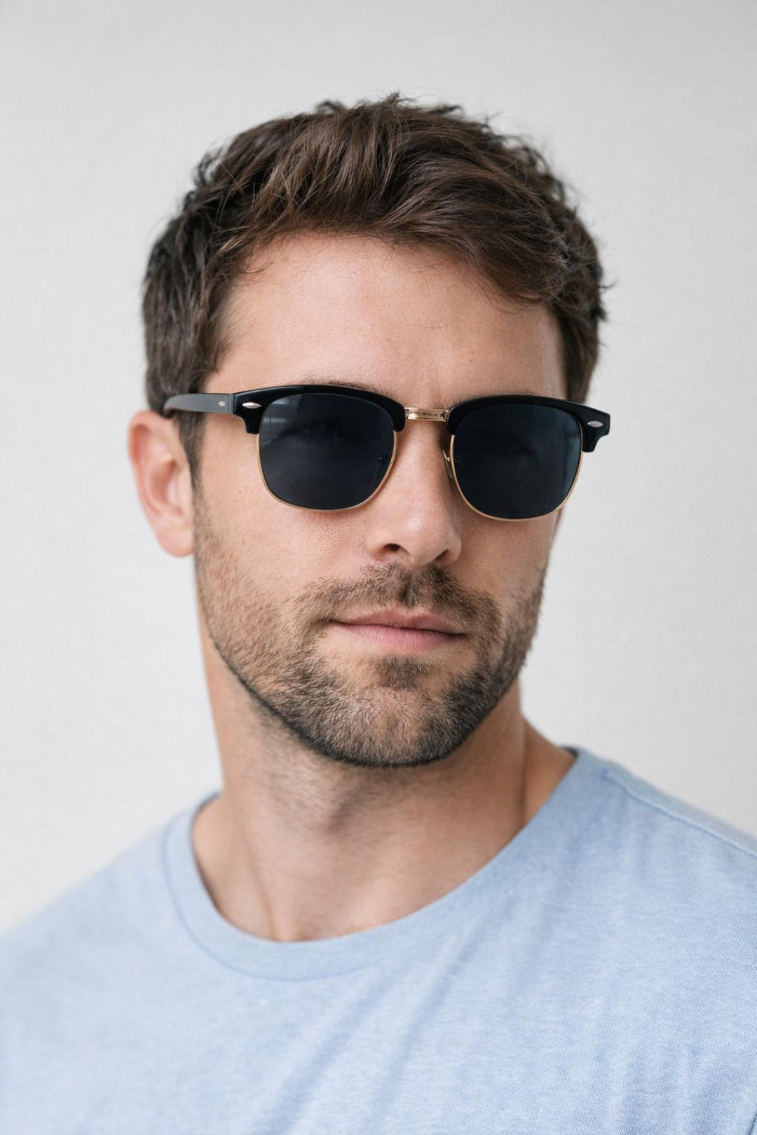 Clubmaster Sunglasses In Black