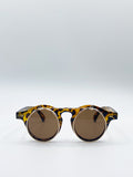 Brown Tortoise Flip Lense Sunglasses