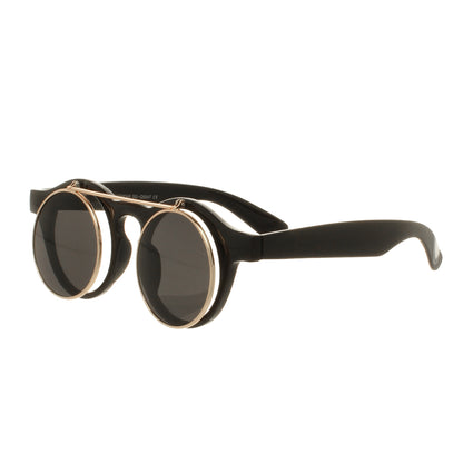 Black Flip Lense Sunglasses