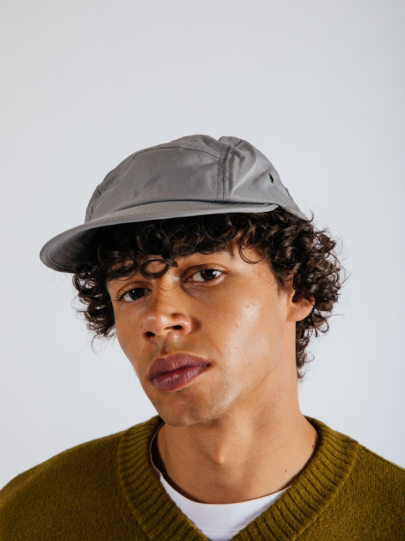 Nylon Cap in Grey