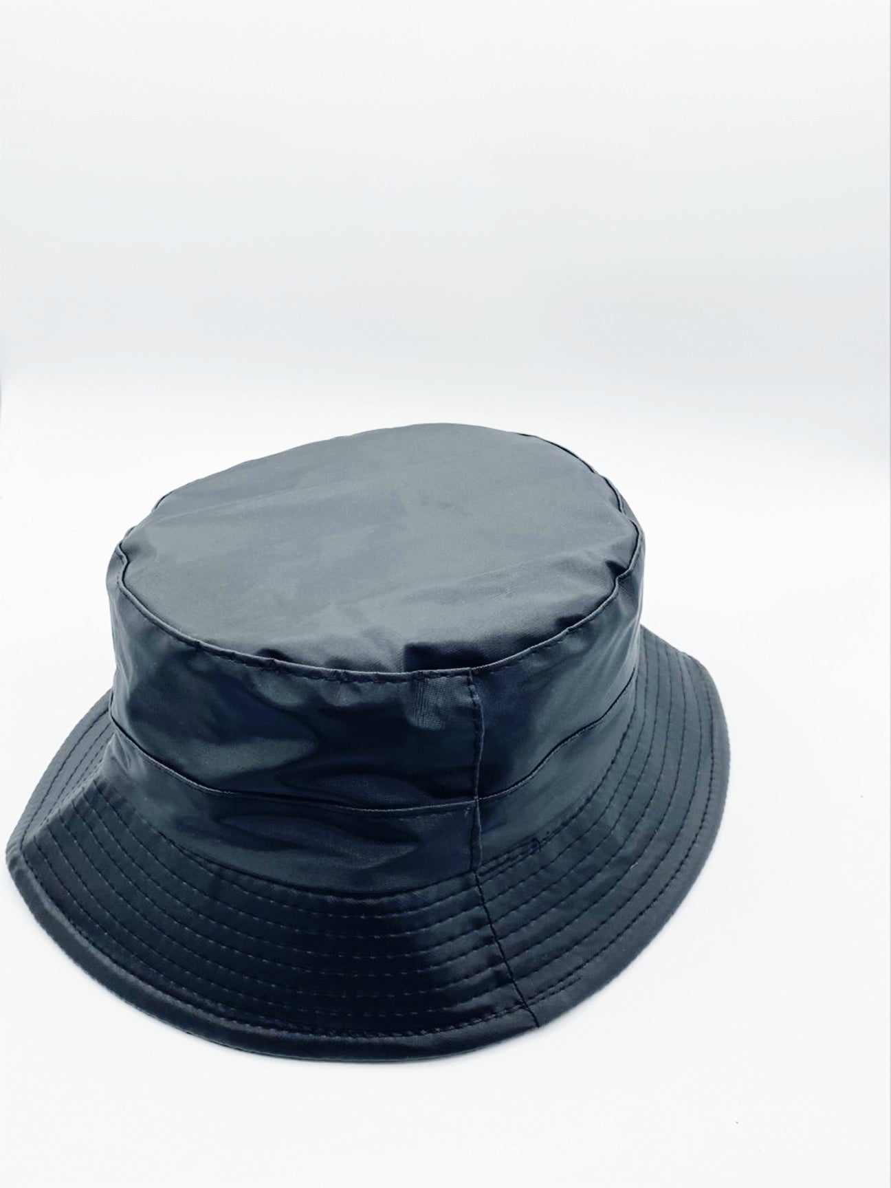 Navy Bucket Hat with Fleece Lining