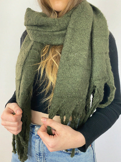 Khaki Soft Touch Scarf