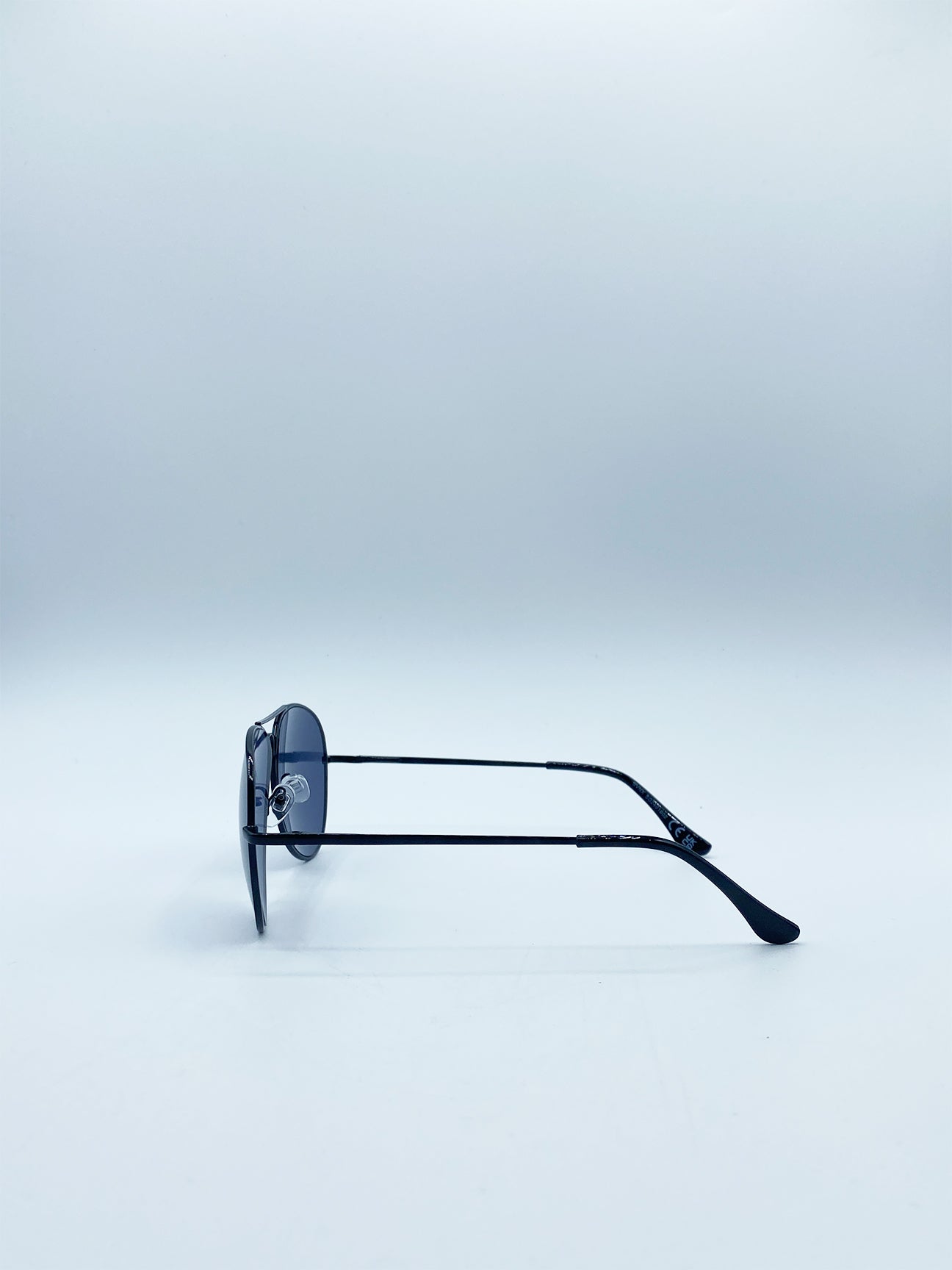 Black Aviator with Black Lenses