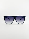 Black Shape_Oversized with Black Ombre Lenses
