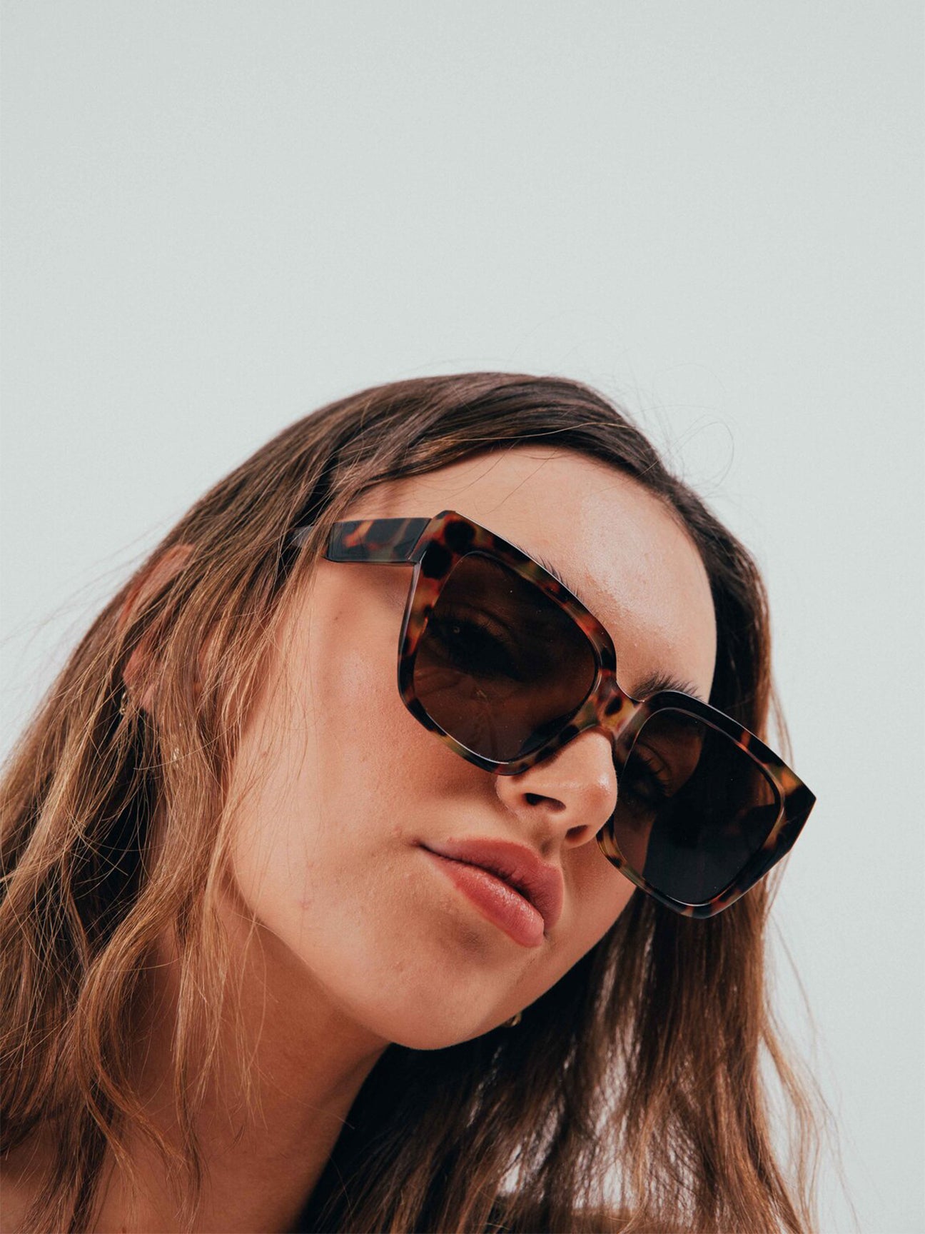 Cateye Sunglasses In Tortoise