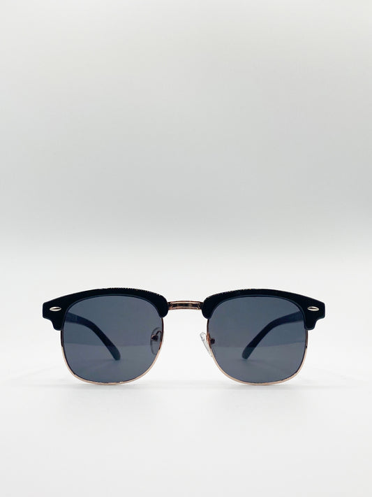 Clubmaster Sunglasses In Black