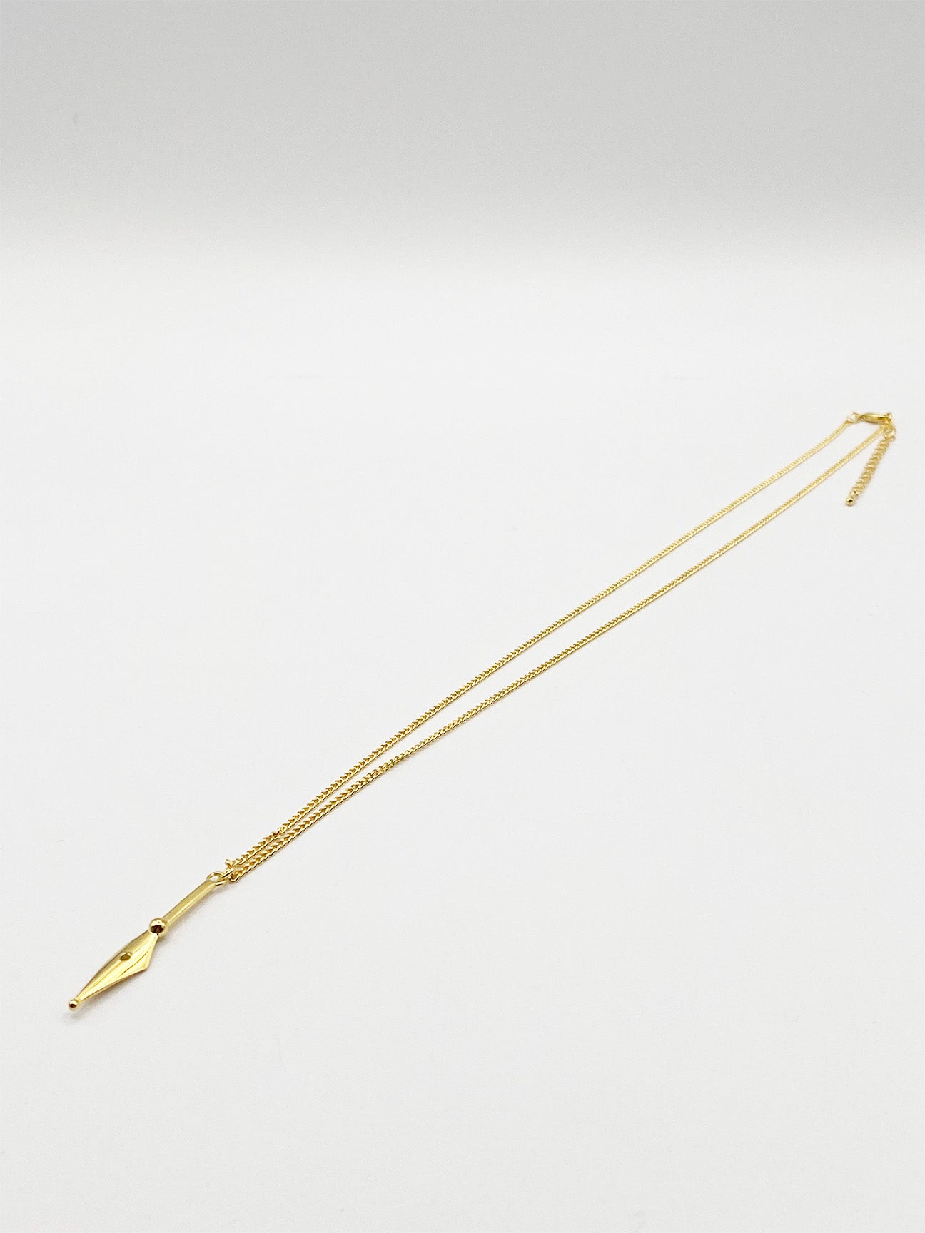 Gold Plated Dagger Pendant